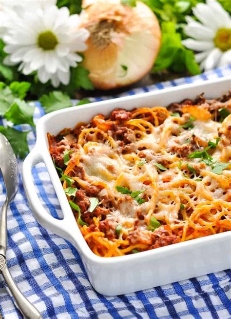 5-ingredient-amish-easy-baked-spaghetti-the-seasoned image