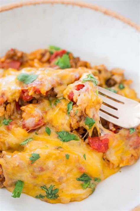 one-pot-cheesy-mexican-beef-and-rice-averie-cooks image