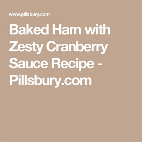 baked-ham-with-zesty-cranberry-sauce image