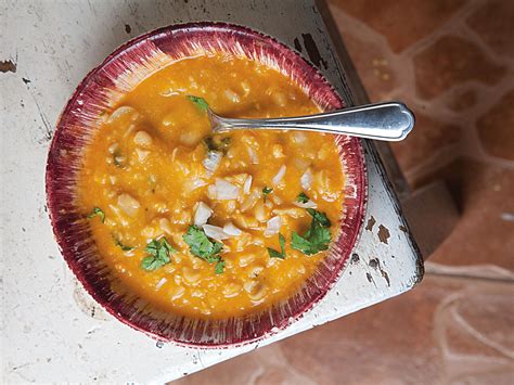 mexican-fava-bean-soup-sopa-de-habas-saveur image
