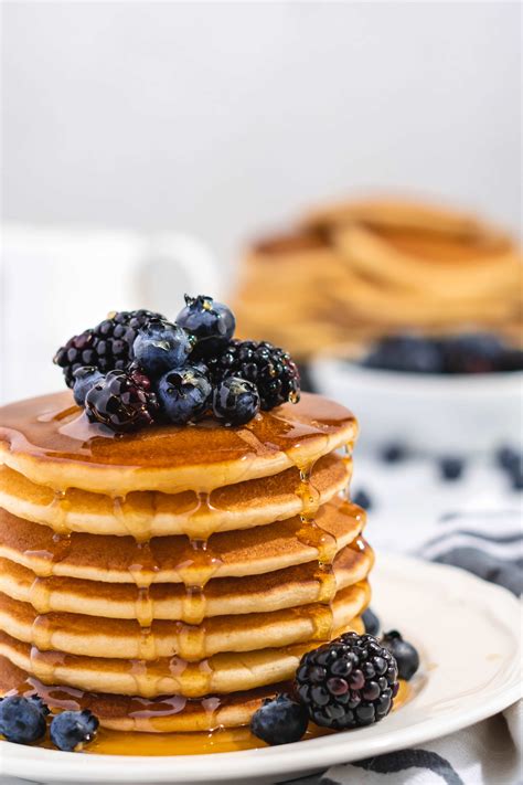moms-fluffy-buttermilk-pancakes-food-duchess image
