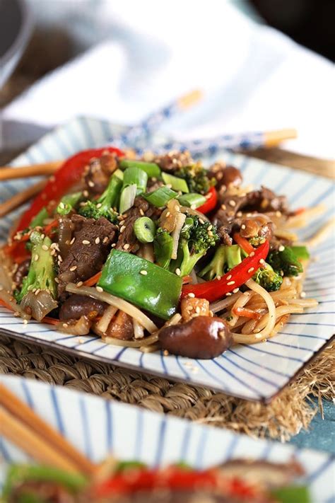 beef-stir-fry-with-rice-noodles-the-suburban-soapbox image