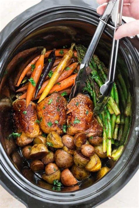 slow-cooker-harvest-chicken-and-vegetables-easy image