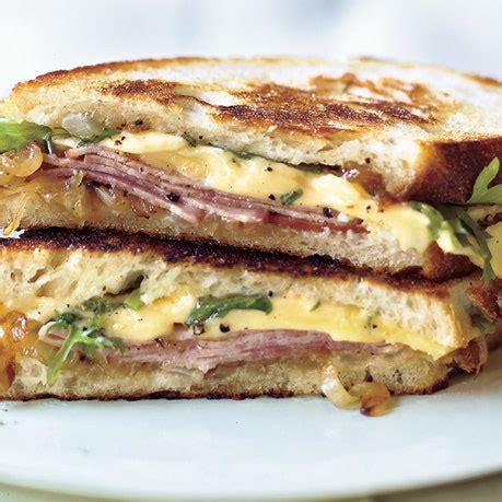 grilled-ham-and-gouda-sandwiches-with-frisee-and image