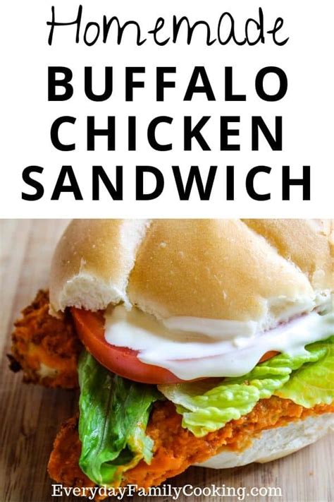 buffalo-chicken-sandwich-everyday-family-cooking image