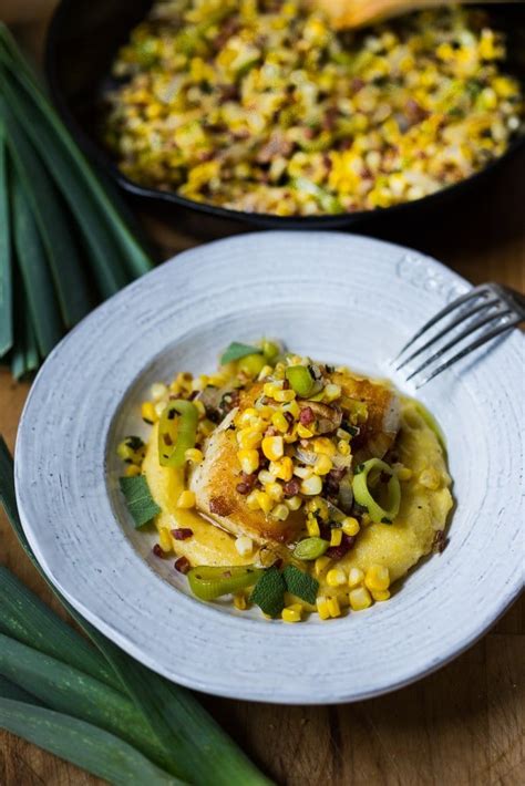 halibut-with-corn-and-panchetta-feasting-at-home image