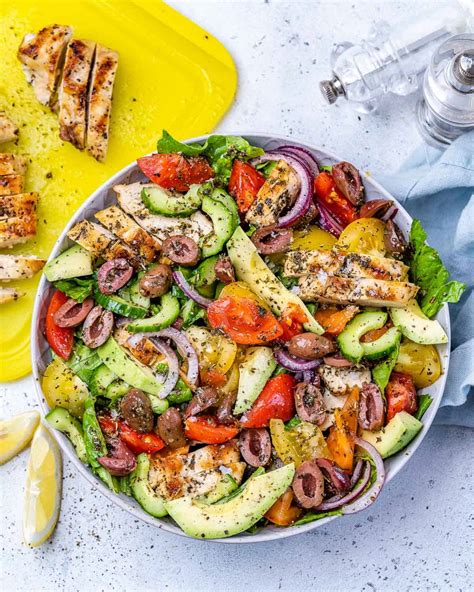 mediterranean-chicken-salad-healthy-fitness-meals image