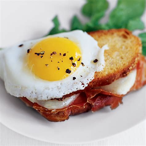 grilled-ham-and-cheese-sandwiches-with-fried-eggs image