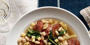 quick-sausage-white-bean-and-spinach-stew image
