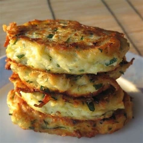young-zucchini-farmer-cheese-or-ricotta-pancakes image