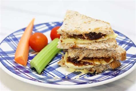 cheese-and-pickle-sandwich-part-of-a-traditional image