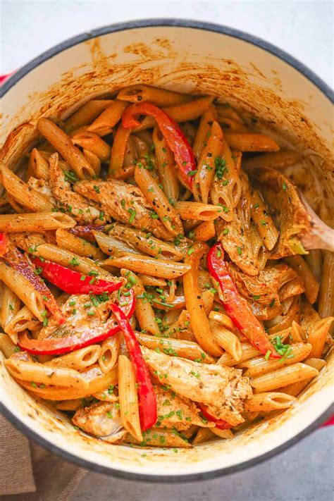 rasta-pasta-recipe-creamy-pasta-w-caribbean-jerk-chicken image