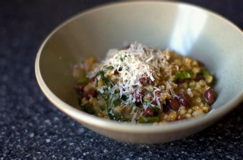 barley-risotto-with-beans-and-greens-smitten-kitchen image