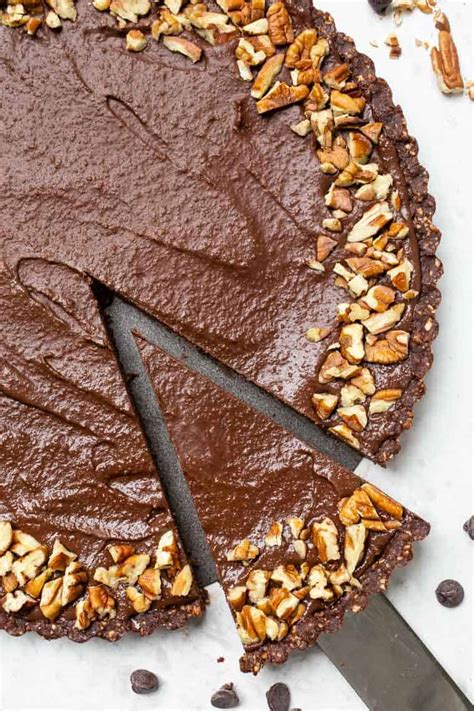 vegan-chocolate-tart-with-pecan-crust-simply-quinoa image