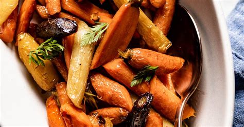 maple-roasted-carrots-recipe-foolproof-living image