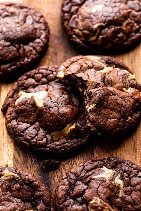 peanut-butter-filled-brownie-cookies-sallys-baking image