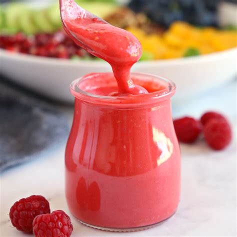 healthy-raspberry-vinaigrette-salad-dressing-the image