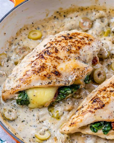 creamy-tuscan-stuffed-chicken-breast-healthy image