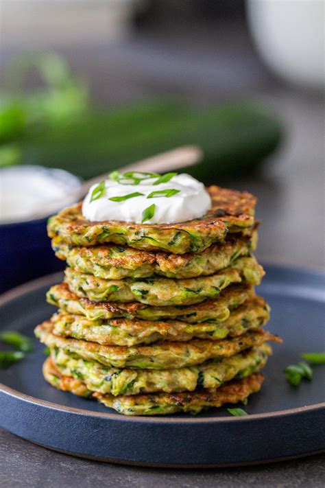healthy-zucchini-fritters-5-ingredients-momsdish image