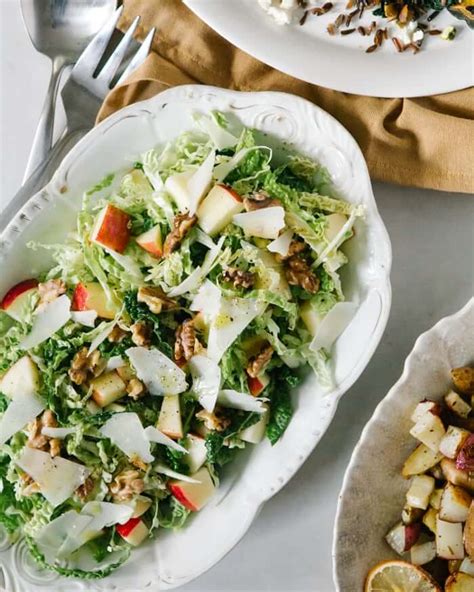cabbage-salad-with-apples-walnuts-a-couple-cooks image