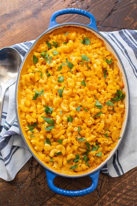 macaroni-corn-casserole-is-cheesy-and-easy-casserole image