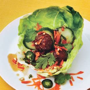 pork-and-lemongrass-meatballs-in-lettuce-cups image