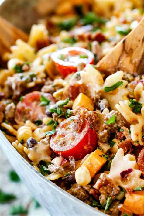 cowboy-pasta-salad-with-the-best-dressing-carlsbad image