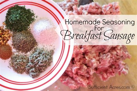 homemade-seasoning-for-breakfast-sausage image