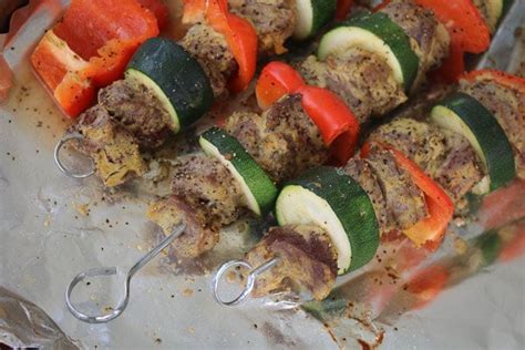quick-marinade-beef-kabobs-recipe-all-she-cooks image