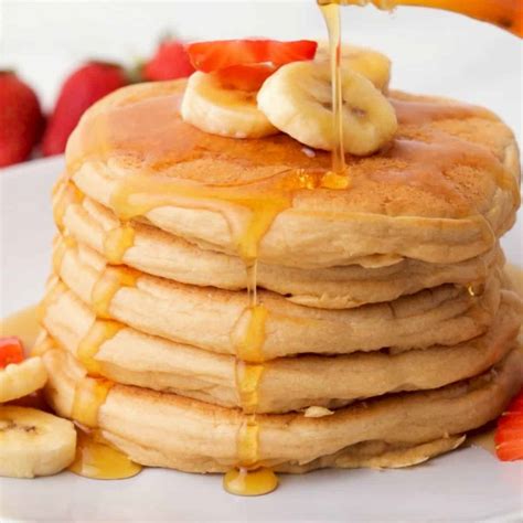 the-fluffiest-vegan-pancakes-ever-and-so-easy-this image