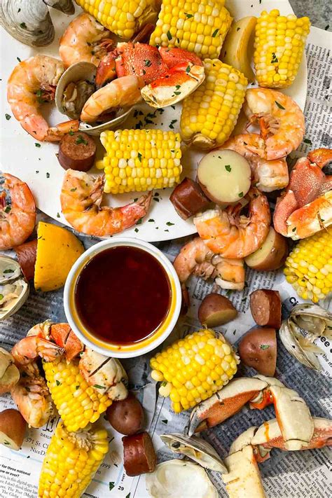 the-best-homemade-seafood-boil-sauce-with-garlic image