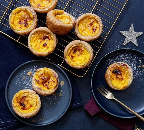clementine-custard-tarts-recipe-bbc-good-food image