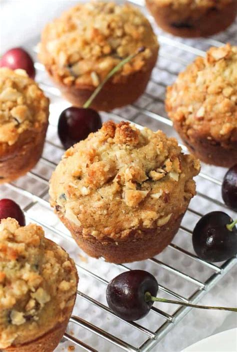 cherry-almond-muffins-with-streusel-topping-my image
