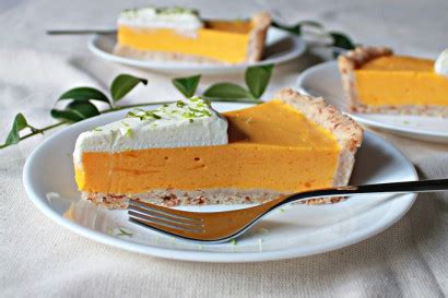 mango-lime-cream-tart-with-coconut-crust-tasty image