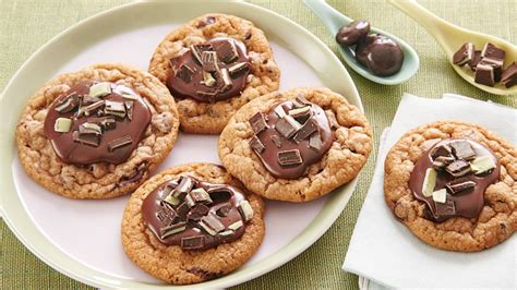 easy-mint-candy-cookies-recipe-pillsburycom image