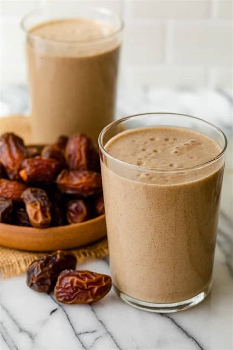 date-shake-high-protein-fiber-feelgoodfoodie image