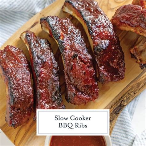 best-slow-cooker-ribs-recipe-easy-ribs-in-the-crock-pot image