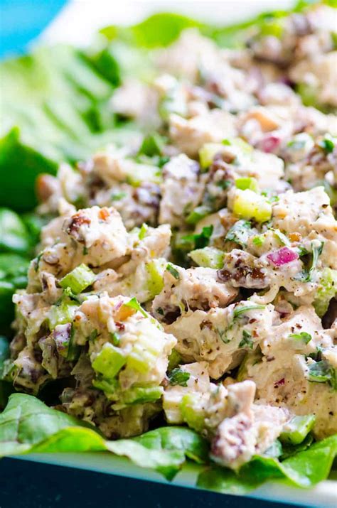 healthy-chicken-salad-the-best-ifoodrealcom image