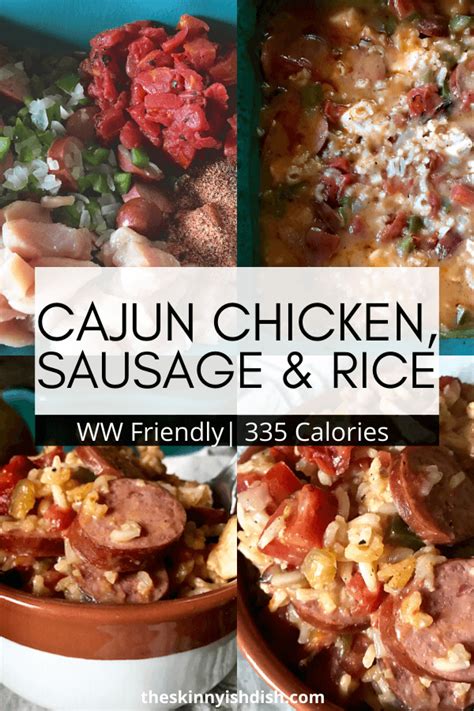 cajun-chicken-sausage-and-rice-the-skinnyish-dish image