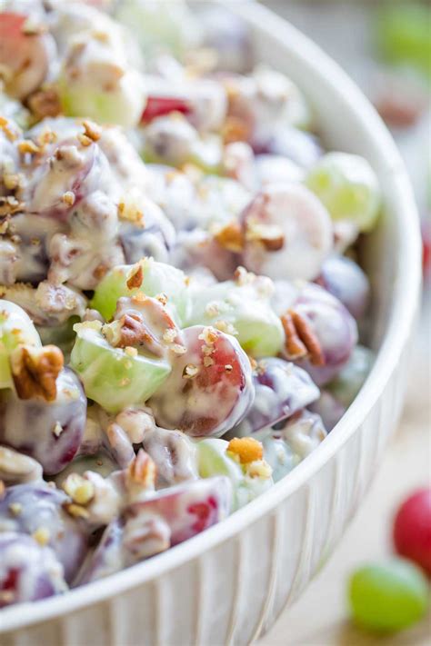 grape-salad-with-cream-cheese-vanilla-dressing-two image