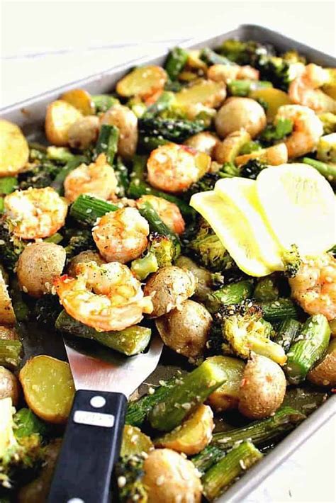 sheet-pan-lemon-ginger-shrimp-with-veggies-potatoes image