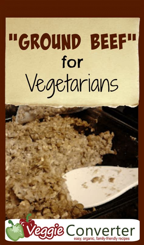 ground-beef-substitute-for-vegetarians-veggieconverter image