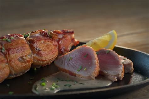 bacon-wrapped-albacore-tuna-loin image