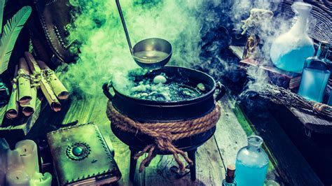 how-to-make-a-dry-ice-cauldron-punch-bowl-sheknows image