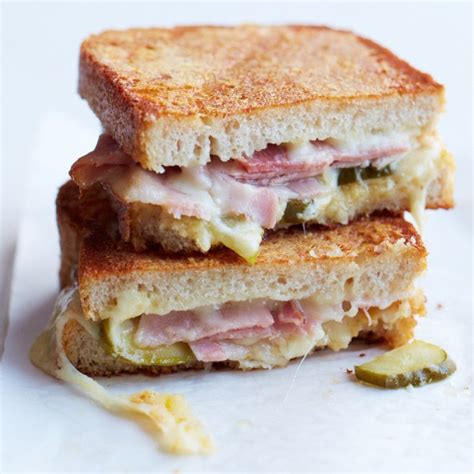 inside-out-grilled-ham-and-cheese-sandwiches image