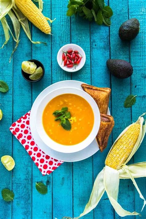 sweet-potato-and-corn-soup-honest-cooking image