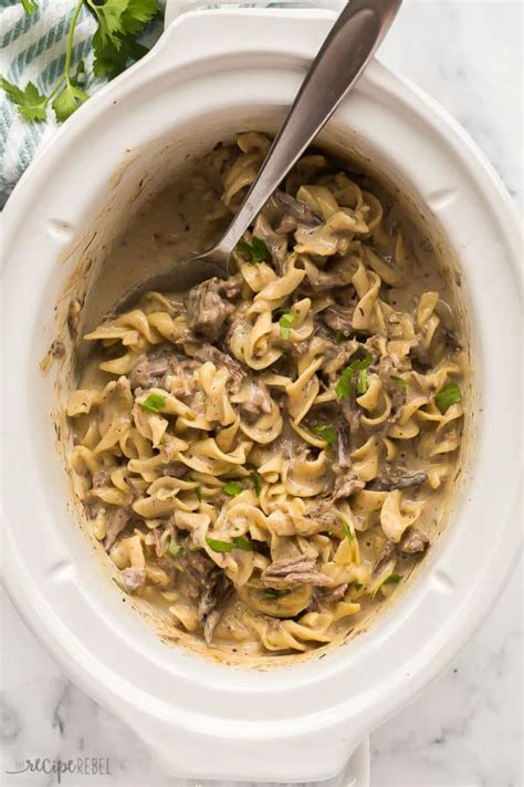 crock-pot-beef-and-noodles-the-recipe-rebel image