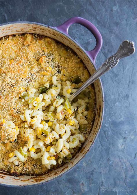 green-chile-mac-and-cheese-recipe-simply image