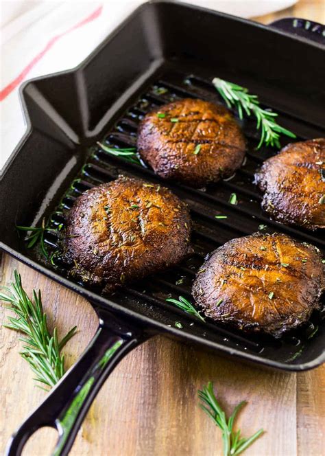 grilled-portobello-mushrooms-best-easy-marinade image