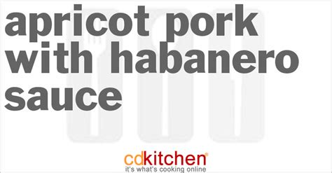 apricot-pork-with-habanero-sauce image